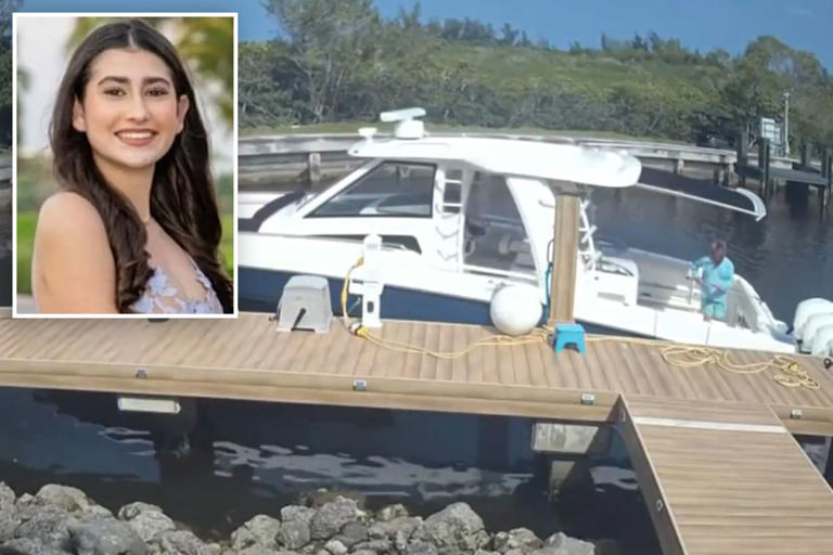 Footage shows Florida boater suspected in fatal hit-and-run of teen ballerina Ella Adler calmly dock vessel after crash: report