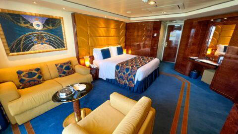 MSC Fantasia Yacht Club Cabin tour