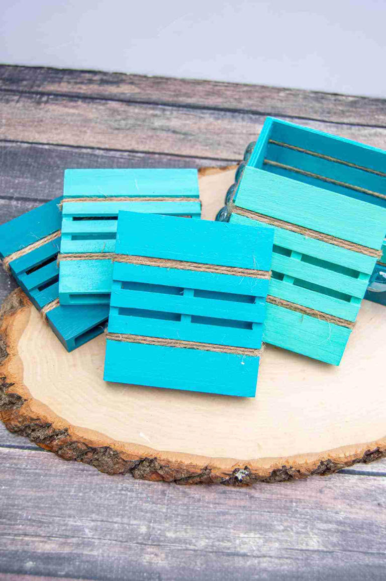 Bright Dollar Store DIY Coasters