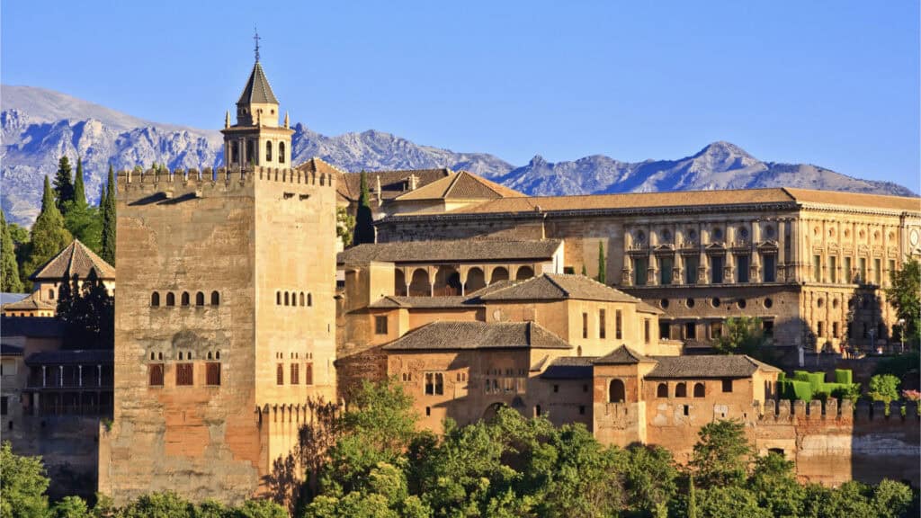 <p>Another European royal palace is Alhambra, which doubled as a fortress and palace in Granada. It is listed as an official World Heritage Site and is one of the world’s most important and famous palaces. It features Islamic architecture and well-preserved religious sites. It is noteworthy as an example of architecture from the Spanish Renaissance.</p>