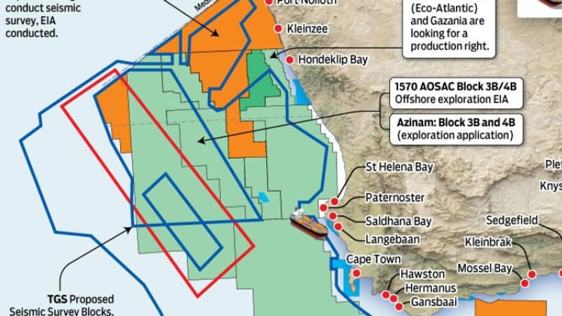 concern over oil exploration on the west coast