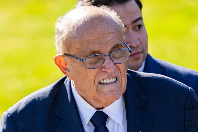 Former New York City Mayor Rudy Giuliani.