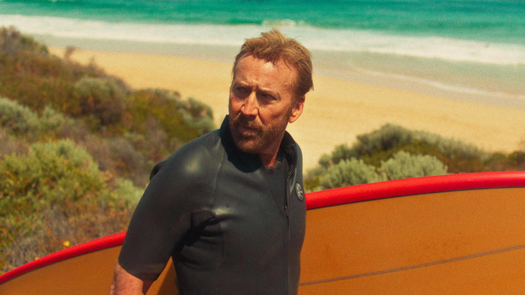 ‘the surfer' review: nicolas cage goes entertainingly mad in fun, flashy australian thriller