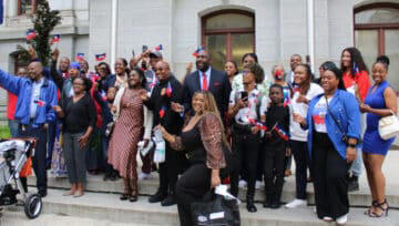 Philly’s Haitian Community Promote Hope, Resilience Amid Country’s Turmoil During Flag Raising Ceremony