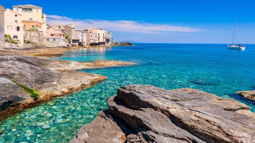 <p>Corsica is a stunning island famous for its turquoise waters and white-sand beaches. Due to its breathtaking landscapes, it’s often referred to as the Isle of Beauty. Additionally, Corsica has a rich history and cultural heritage, being the birthplace of Napoleon Bonaparte.</p>