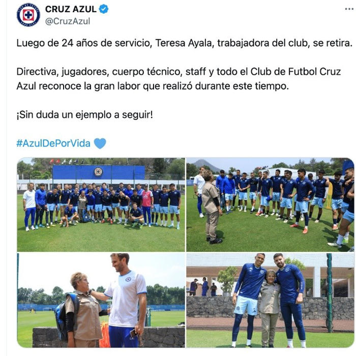 amazon, liga mx: integrante de cruz azul se retira previo a la semifinal de vuelta ante rayados de monterrey