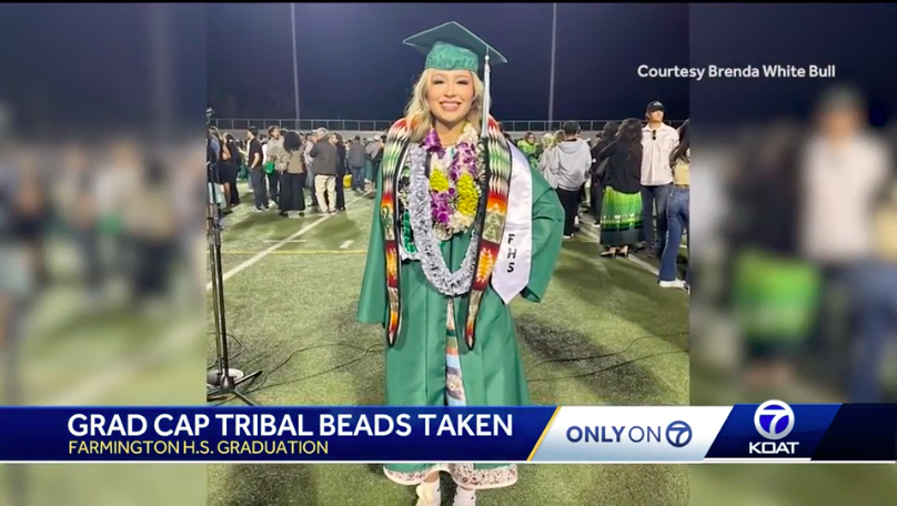 school apologizes after seizing lakota student’s feathered graduation cap
