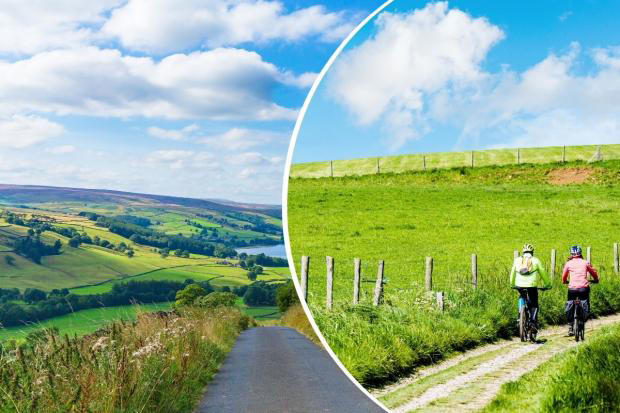 There are two 'particularly steep climbs' on the Yorkshire Dales Loop (Image: Getty)