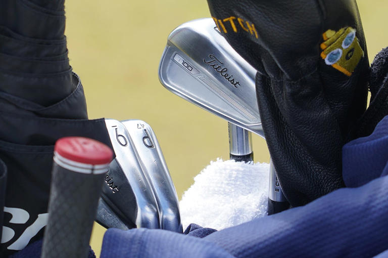 Justin Rose's golf equipment at the 2024 PGA Championship. (David Dusek/Golfweek)