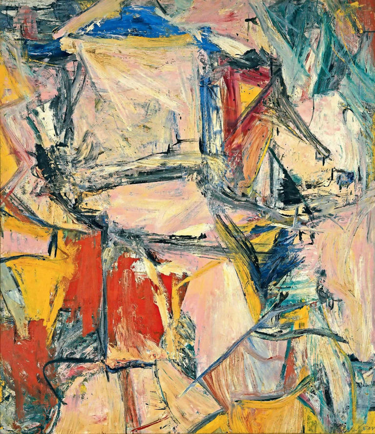 O expressionismo abstrato está presente nesta obra de US$ 328 milhões. (Fonte: Wikimedia Commons)