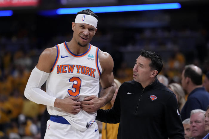 nba: josh hart, og anunoby questionable for knicks in game 7 vs pacers