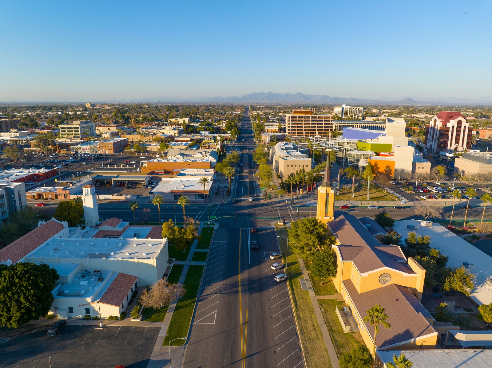 <p class="wp-caption-text">Image Credit: Shutterstock / Wangkun Jia</p>  <p><span>Mesa’s wide streets and low-density layout make driving the most practical choice for residents, with minimal traffic issues even during peak hours.</span></p>