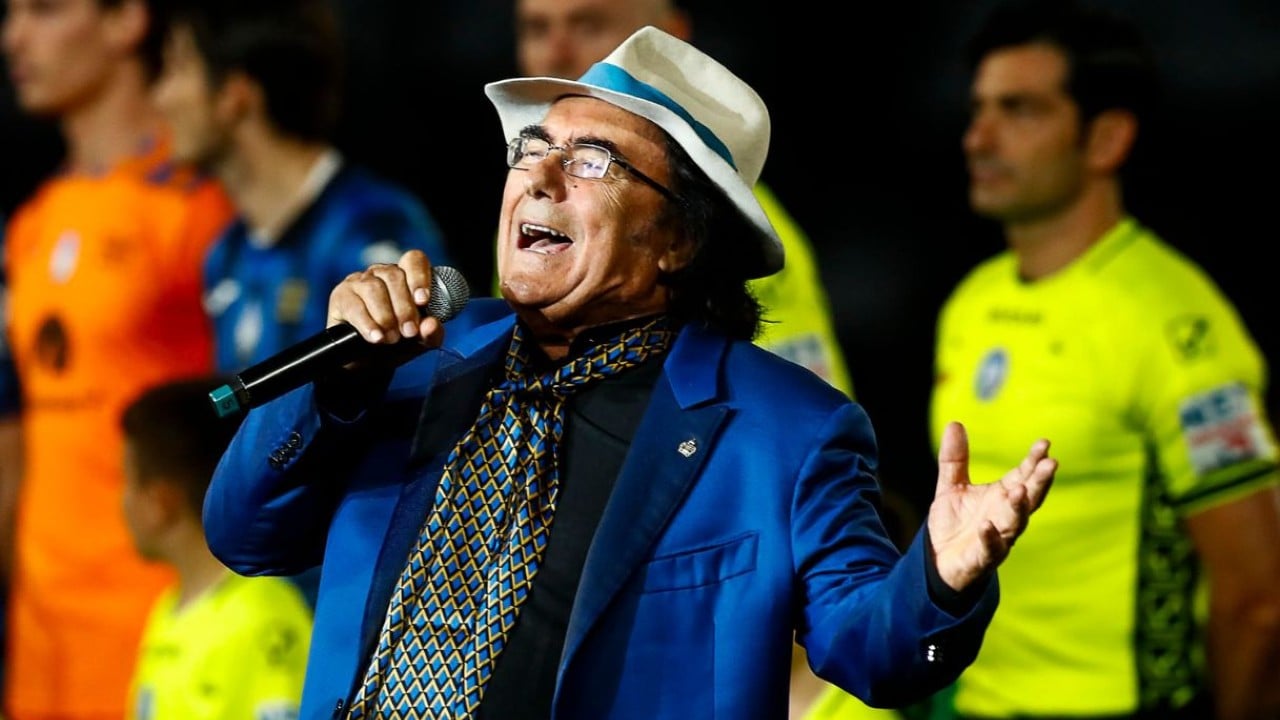 Al Bano Canta Stonato L’Inno Di Mameli Alla Finale Di Coppa Italia E ...