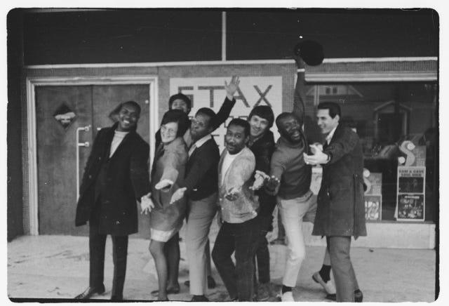 Estelle Axton and her brother Jim Stewart started Stax recording studio in south Memphis. The first two letters of their last names gave the studio its snappy name, Stax. Their story is told in HBO's "Stax: Soulsville U.S.A."
