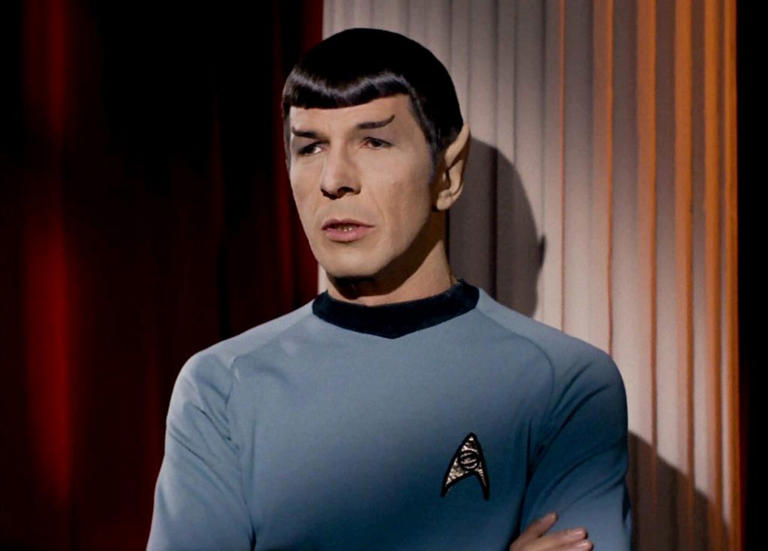 Leonard Nimoy as Captain Spock | Paramount Network
