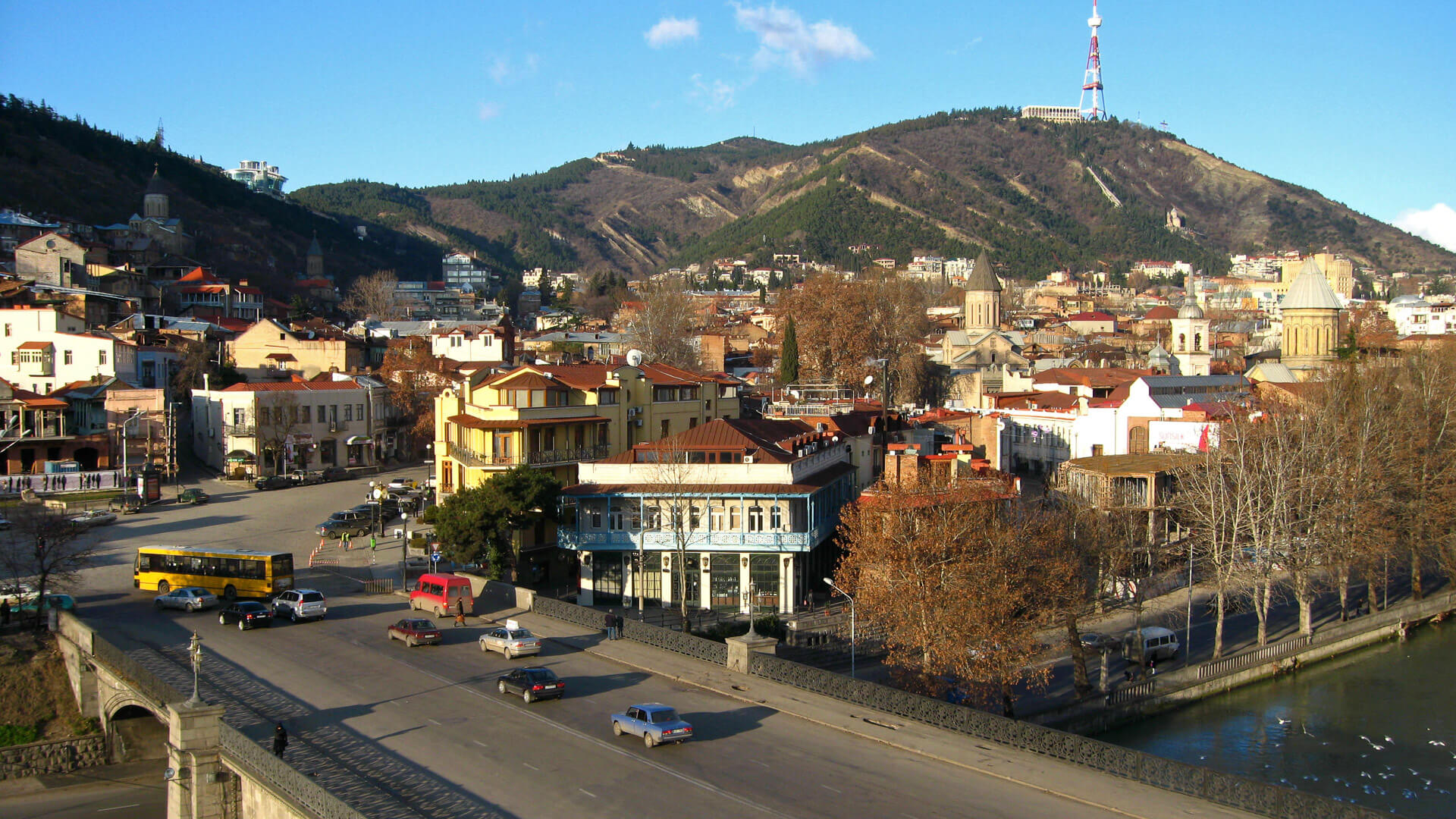 <p>The average cost for one person to spend a week in Tbilisi is around $205. Here are some average daily prices you can expect:</p> <ul> <li><strong>Meals</strong>: $8.03</li> <li><strong>Transportation</strong>: $6.20</li> <li><strong>Hotels</strong>: $25</li> </ul> <p>Georgia's capital city, Tbilisi, boasts cobblestone streets, historic churches and vibrant art scenes reminiscent of many European cities and town squares. The cost of living is low, making it an affordable destination for travelers. Enjoy the local cuisine, visit the ancient Narikala Fortress and relax in the city's famous sulfur baths.</p> <p><strong>Be Aware: <a href="https://www.gobankingrates.com/saving-money/travel/dave-ramsey-vacation-splurges-that-are-waste-of-money/?utm_term=related_link_3&utm_campaign=1271998&utm_source=msn.com&utm_content=5&utm_medium=rss" rel="">Dave Ramsey: 7 Vacation Splurges That are a Waste of Money</a></strong></p> <p><strong>Discover More: <a href="https://www.gobankingrates.com/saving-money/travel/expensive-destinations-that-will-be-cheaper-in-2024/?utm_term=related_link_4&utm_campaign=1271998&utm_source=msn.com&utm_content=6&utm_medium=rss" rel="">11 Expensive Vacation Destinations That Will Be Cheaper in 2024</a></strong></p>