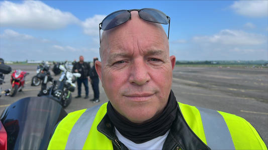 Bikers honour attacks victim with charity ride<br><br>