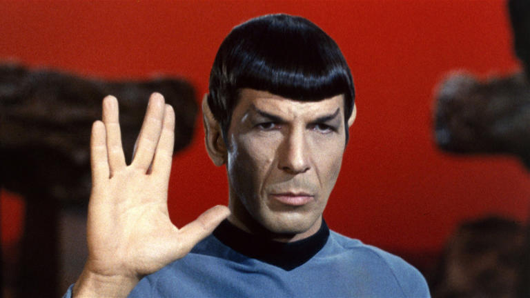 Leonard Nimoy as Spock in Star Trek I NBC