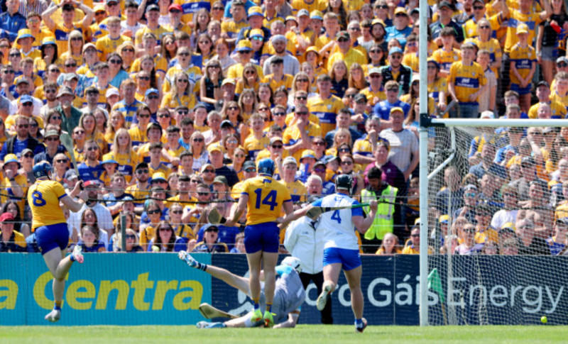 davy fitzgerald in referee confrontation as clare edge home