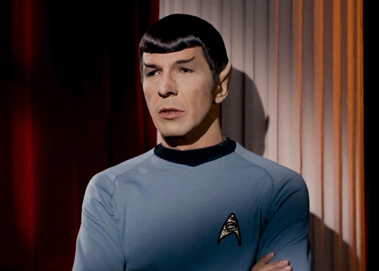 Leonard Nimoy as Spock in the Star Trek franchise [Credit: Paramount]