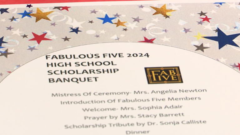 Fab 5 awards three $1,000 scholarships to WFISD students