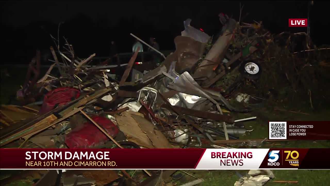 Tornadoes Leave Damage Across Oklahoma On Sunday Night