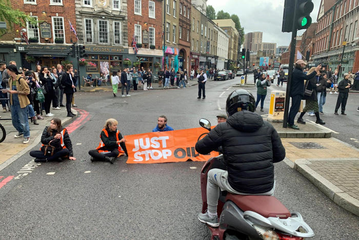 activists who block roads could be forced to pay compensation, report suggests