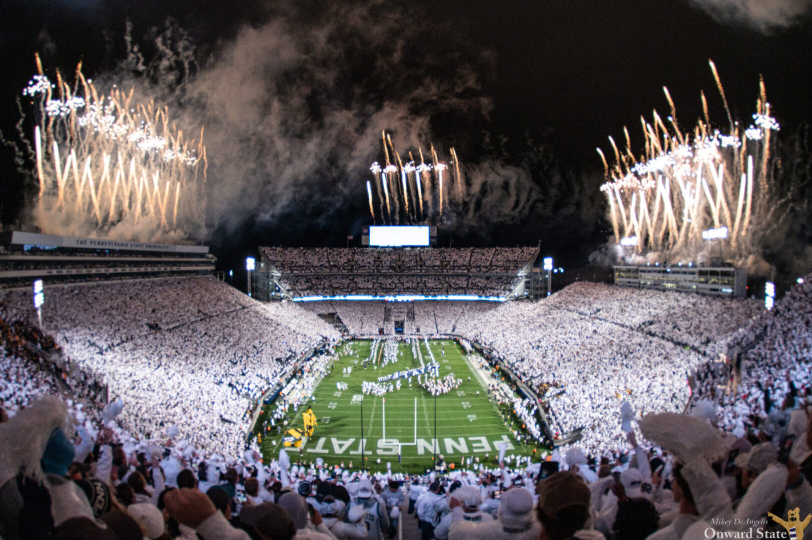 Penn State’s White Out Against Washington Still Has Potential for Night Kickoff
