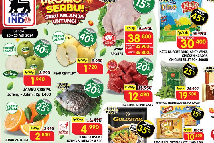 Katalog Superindo Weekday Terbaru Hari Ini: Akhir Bulan Banjir Promo ...