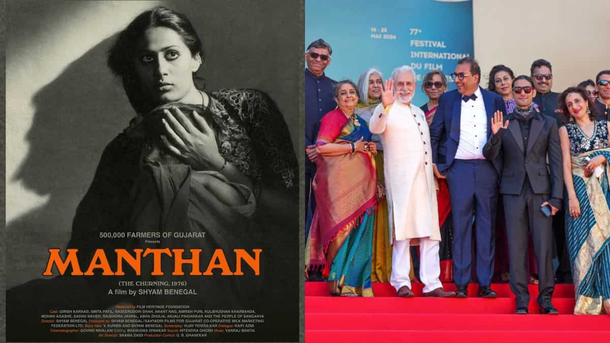 Shyam Benegal’s Restored Version Of Manthan Gets 5-minute Standing ...