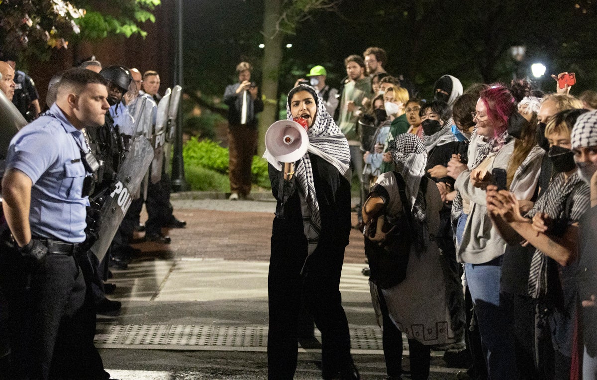 Pro-Palestinian Protesters At Drexel Ignore Call To Disband As Arrests ...