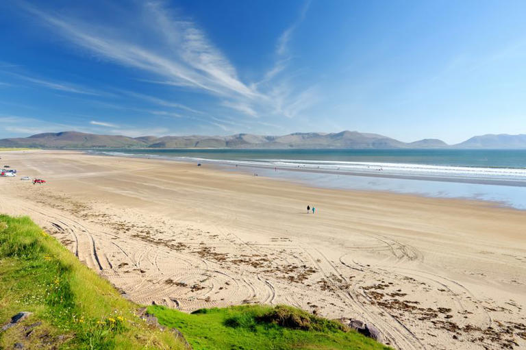 Inch Beach in Co Kerry retained its blue flag