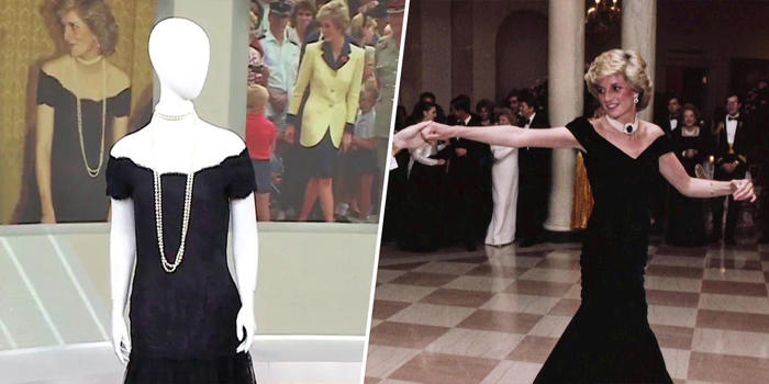 princess diana’s outfits up for rare auction — including dress she wore during john travolta dance