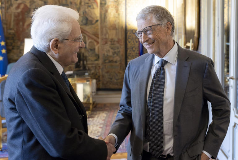 Bill Gates regala a Roma una nuova fontana