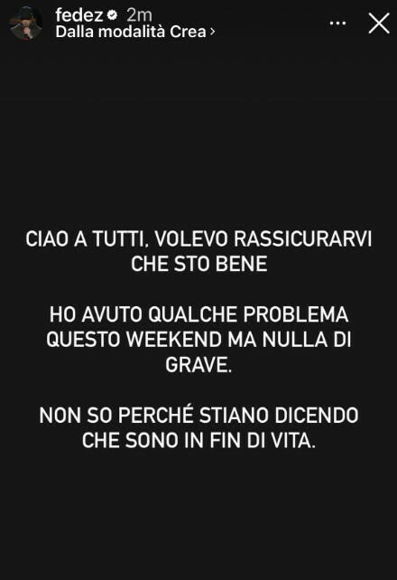 Fedez Come Sta Il Rapper Rompe Il Silenzio «ho Avuto Qualche Problema