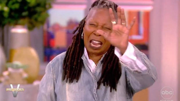 'The View': Whoopi Fake Sobs for Rudy Giuliani After He Was Served Indictment Papers at His Birthday | Video