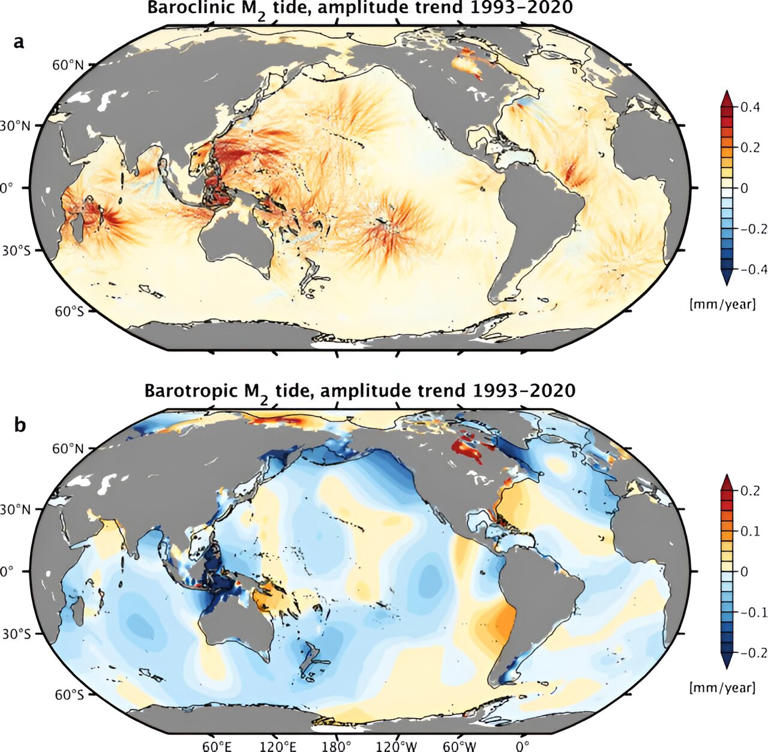 New 3D models reveal how warming climate affects underwater ocean tides