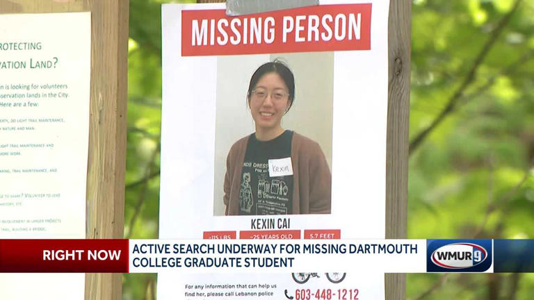 Missing Dartmouth College grad student found dead in Connecticut River