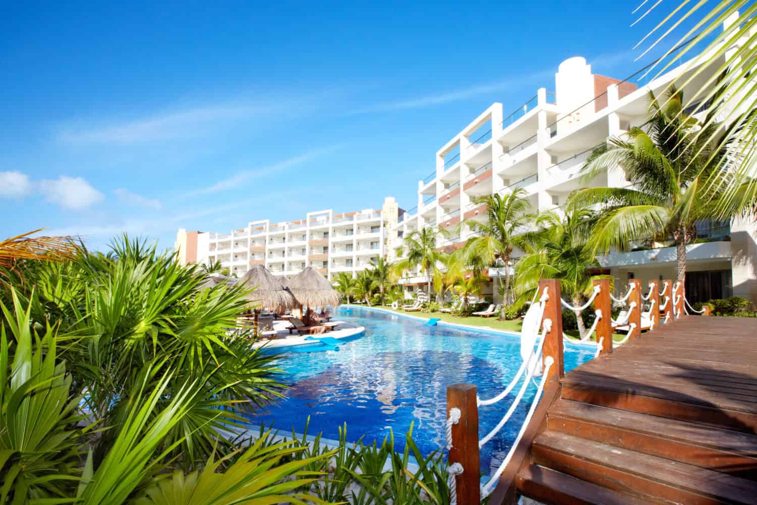 <ul> <li><strong>Sample Cost: </strong>$1,420 – $3,340 (Hotel NYX Cancun)</li> </ul> <p>There is no question that Cancun has any number of hotels competing for budget dollars. Choosing one is difficult, but according to TripAdvisor, Hotel NYX Cancun is the number one best value. Hotel NYX has even received an <a href="https://www.oyster.com/" rel="noopener">Oyster Award</a> for the Best Value Hotel in Cancun. So, we're confident with this recommendation and its "upper-middle-range" family-friendly environment.</p> <p>For the entirety of your June stay from 6/23 to 6/30, you're looking at right around $1,420 for a Standard Room. This is a double bed with a maximum capacity of two people. However, there is a caveat as you can upgrade the price to $1,770 and go all-inclusive so all of your food is free at all four on-site restaurants. Swap your dates to 12/22 to 12/29 and you're looking at $3,075 for the same room. Bump that price up to $3,339 for the all-inclusive options.</p> <p>Agree with this? Hit the Thumbs Up button above. Disagree? Let us know in the comments with what you'd change.</p>