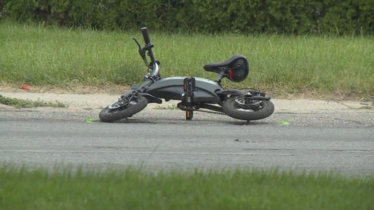 Woman hit by truck while riding electric bike in Grand Rapids ...