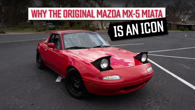 First-Gen Mazda MX-5 Miata: Pop-Up Headlights And 9 Other Features That ...