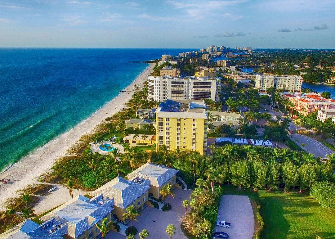 <p>- National rank: 1st best place to retire<br> - Population: 6,257</p>  <p>Pelican Bay, a luxury community in Naples, is the ultimate spot to retire. Surrounded by 88 parks and leisure areas, its peerless amenities include an electric-powered tram system and exclusive access to lifestyle activities, including golf, tennis, sailing, and fine arts.</p>