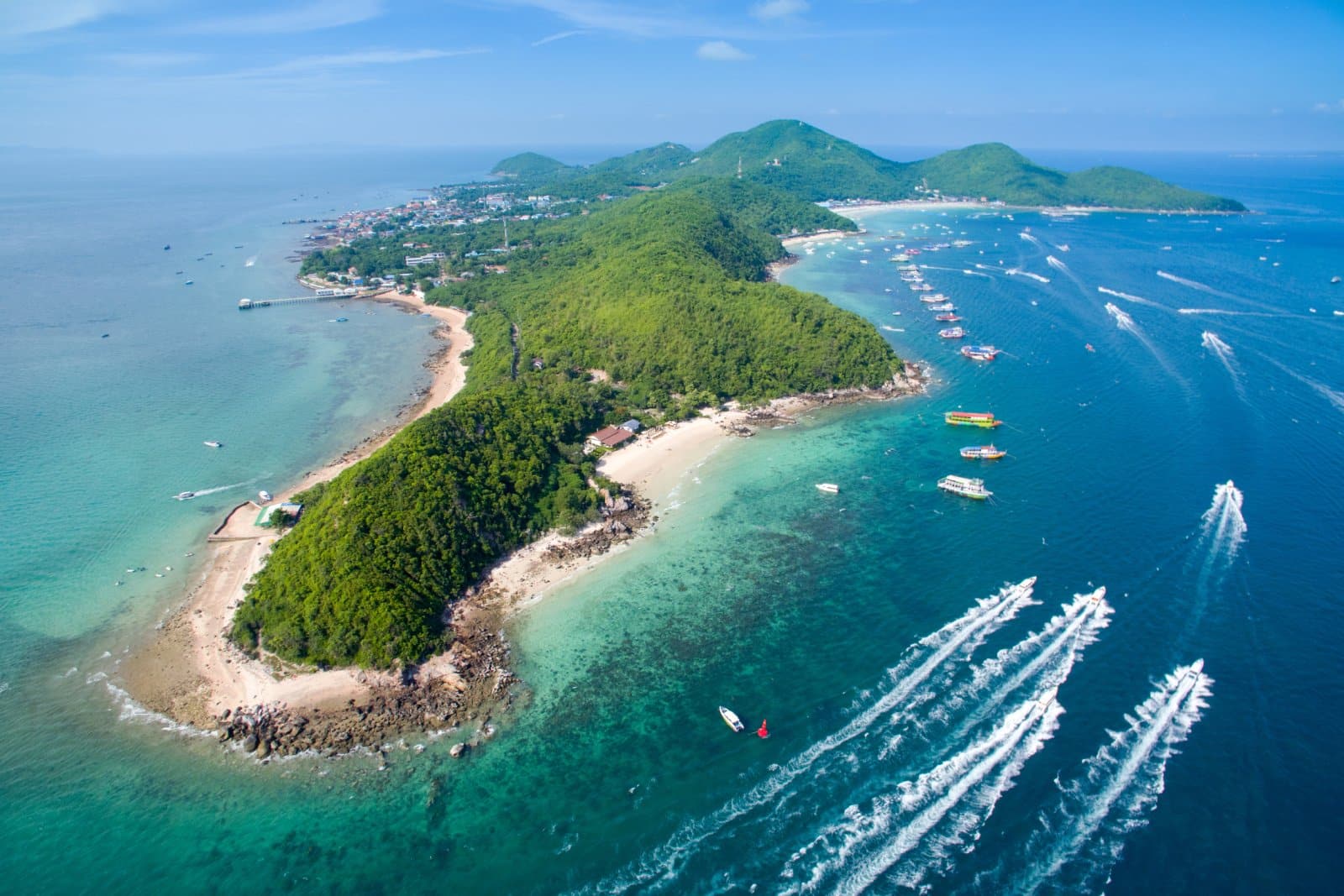 <p class="wp-caption-text">Image Credit: Shutterstock / sanchai buasong</p>  <p><span>Pattaya, located on the eastern Gulf coast of Thailand, is known for its stunning beaches, vibrant nightlife, and myriad entertainment options. Once a quiet fishing village, Pattaya has transformed into a bustling resort city that attracts millions of visitors each year. The city offers various activities for all ages, from water sports and theme parks to botanical gardens and cultural shows. Pattaya’s Walking Street is famous worldwide for its lively atmosphere, packed with bars, nightclubs, and restaurants. Beyond its reputation for nightlife, Pattaya is also home to tranquil spots like the Sanctuary of Truth, a magnificent wooden temple that showcases exquisite craftsmanship and philosophical teachings. The city’s tropical climate and warm weather year-round make it a popular destination for sun-seekers and adventure enthusiasts.</span></p> <p><b>Insider’s Tip:</b><span> For a more serene experience, visit the nearby Coral Island (Koh Larn), accessible by a short ferry ride from Pattaya. The island offers beautiful beaches with clearer water and a more relaxed atmosphere than the mainland.</span></p> <p><b>When to Travel:</b><span> November to February for cooler and dryer weather.</span></p> <p><b>How to Get There:</b><span> The nearest airport is U-Tapao Rayong-Pattaya International Airport (UTP), or travel by car or bus from Bangkok, approximately 2 hours away.</span></p>