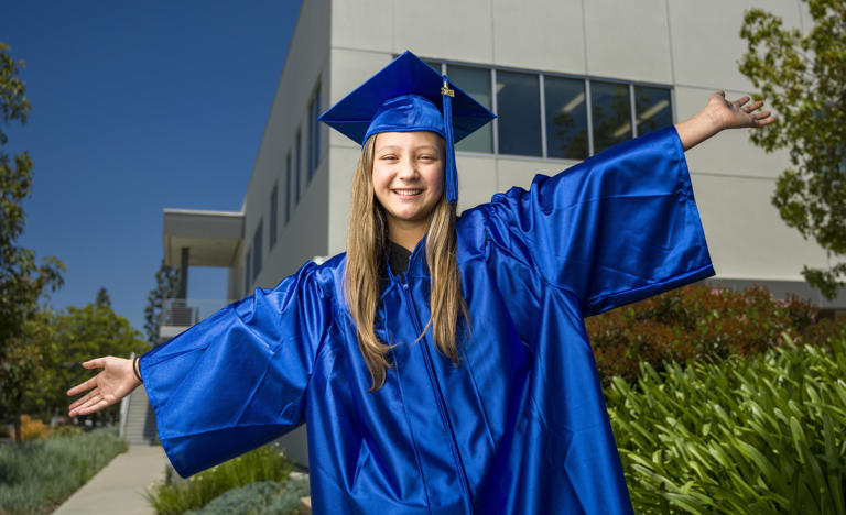 11-Year-Old Athena Elling Graduates with Associates Degree, Setting New Record