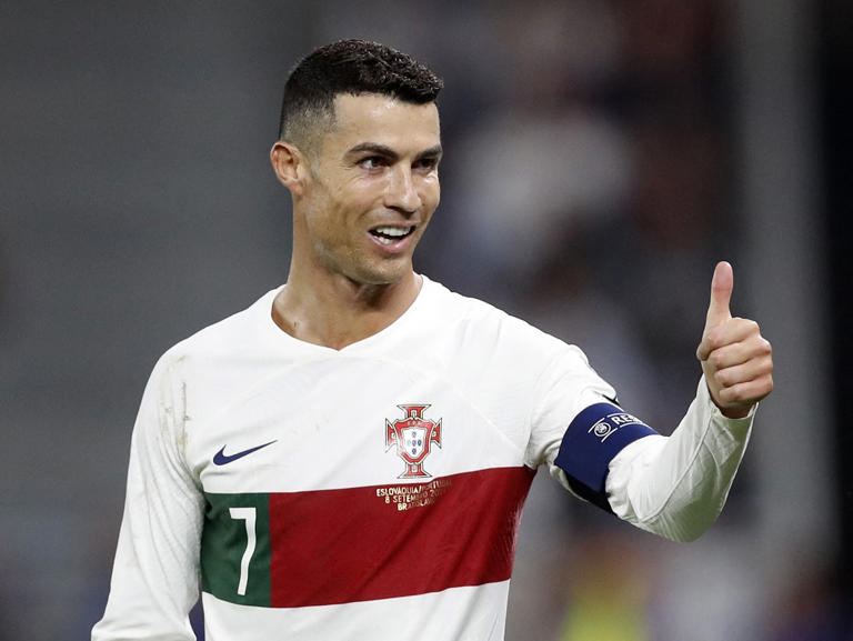 Portugal's Cristiano Ronaldo will play in his sixth European Football Championships at Euro 2024 in Germany [David W Cerny/Reuters]
