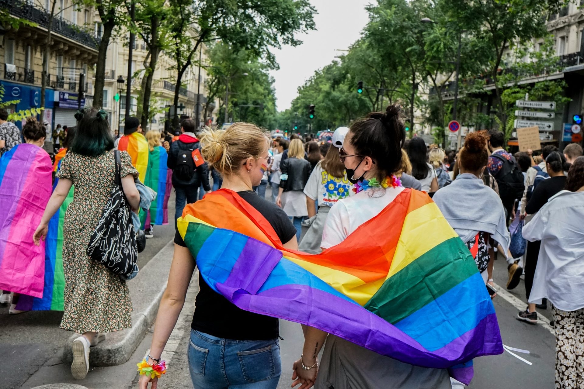 <p>Over the years, the LGBTQ+ demonstrations and celebrations in cities such as San Francisco, Madrid, Berlin, and London (among many other places) have mostly been events for enjoyment. They rarely involved violent acts.</p> <p>Image: Norbu Gyachung / Unsplash</p>