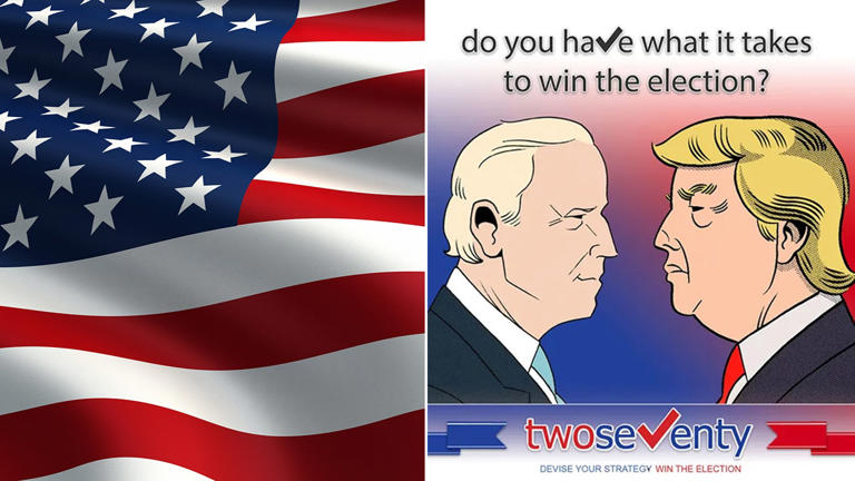 Players of TwoSeventy are able to choose not just among some 100 different candidates, including Joe Biden and Donald Trump — but all 45 U.S. presidents of the past. "It's the only game around that has this feature." iStock