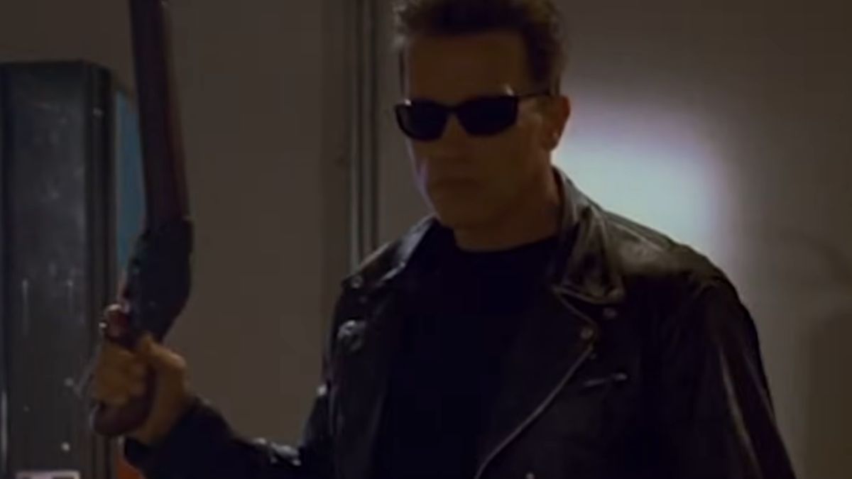<p>Not only do I consider <em>Terminator 2: Judgement Day</em> to be the best Arnold Schwarzenegger movie of the 80s and 90s, but this is the greatest sequel of all time and my personal favorite movie of all time! Released in 1991, James Cameron this time around made Arnold the hero. He again plays the T-800 Terminator, but this time he was sent from the future to protect wild child John Connor so that he could grow up to lead the resistance! </p>  <p>However, Robert Patrick and the ice running through his veins had other ideas. The T-1000 was made of a liquid metal and featured state of the art special effects that still hold up to this day. This is a movie that has it all! It has action, it has charm and it is badass in every regard. It is a real shame that the Terminator franchise has more lows than highs, but this high more than makes up for some of the other stuff that has been released in more recent years!</p>