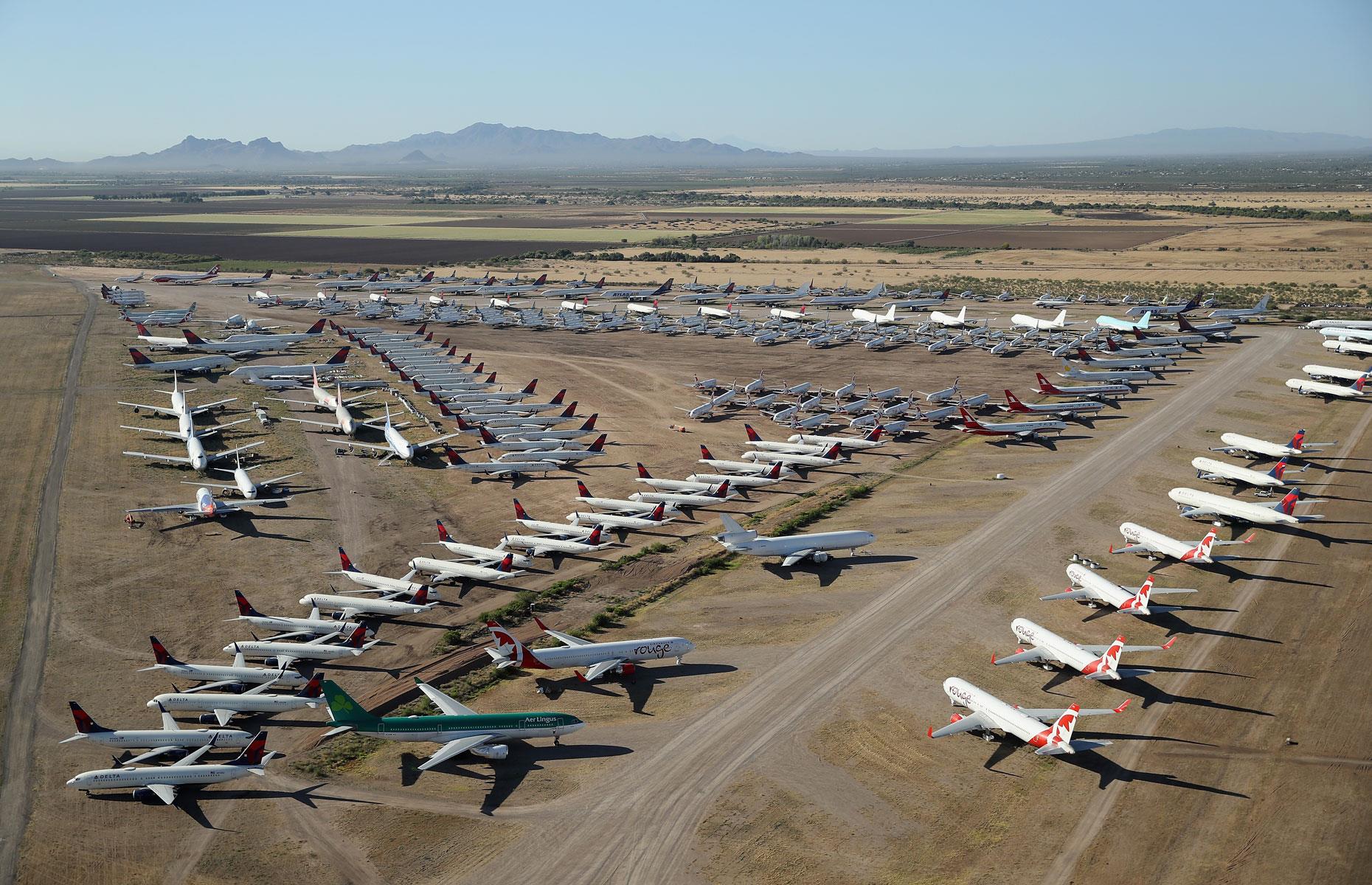 The World's Aircraft Boneyards, Where Planes Go To Die