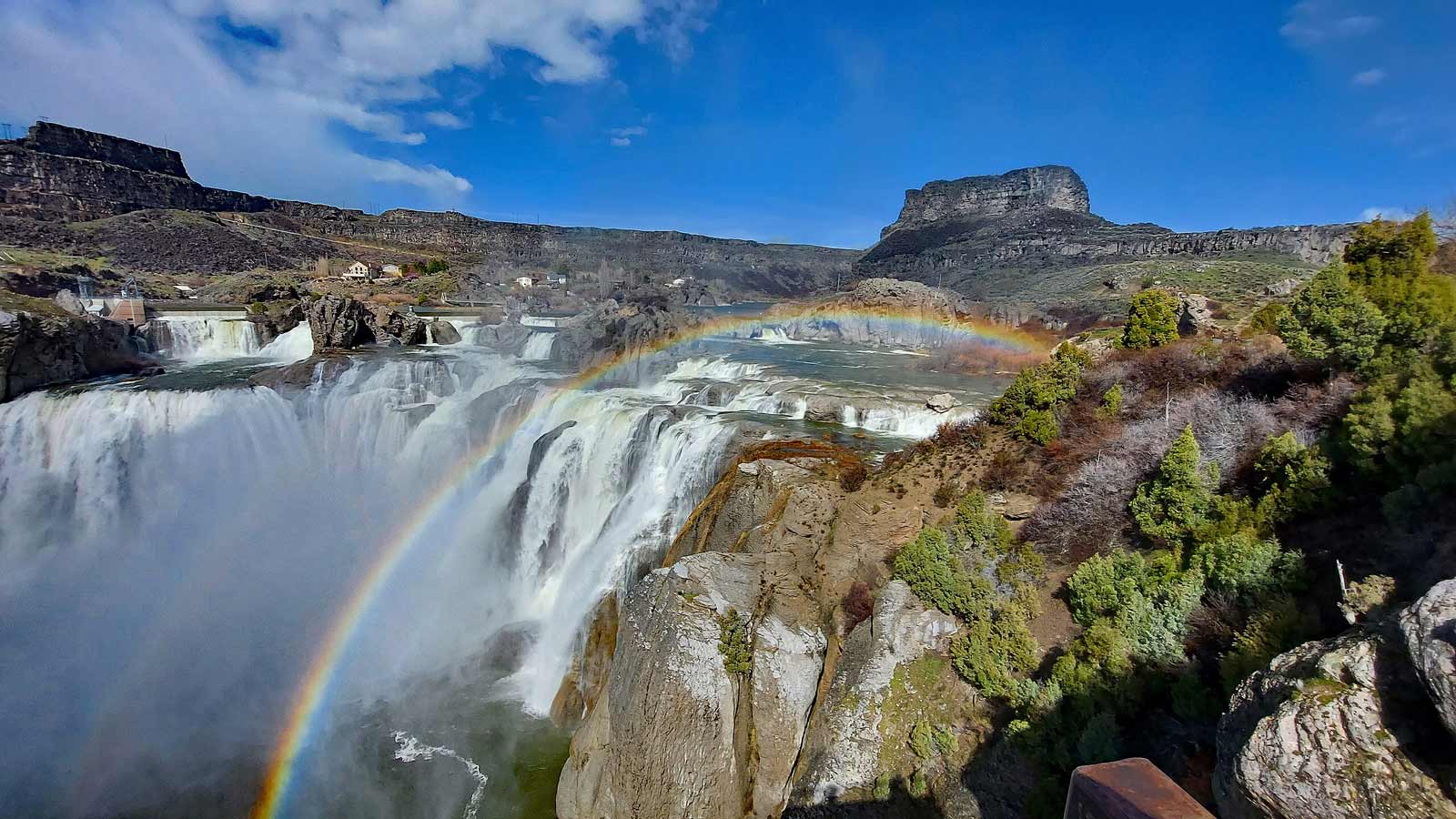 <p><span>Coined the “Niagra of the West,”</span><a href="https://www.tfid.org/309/Shoshone-Falls" rel="nofollow noopener"> <span>Shoshone Falls</span></a><span> receives more than 1.5 million tourists annually, making it the most visited destination in Idaho. Named after the Indigenous people who call that part of the US home, the falls are located on the Snake River as it carves its way through a basalt canyon to the Columbia River. </span></p><p><span>Shoshone Falls is one of the highest natural waterfalls in the United States, surpassing Niagra Falls by 45 feet. Since the early 1900s, citizens have called for the location to be made a national park, but Congress has never approved the proposal. The vehicle fee for the park is $5.00 per car.</span></p>